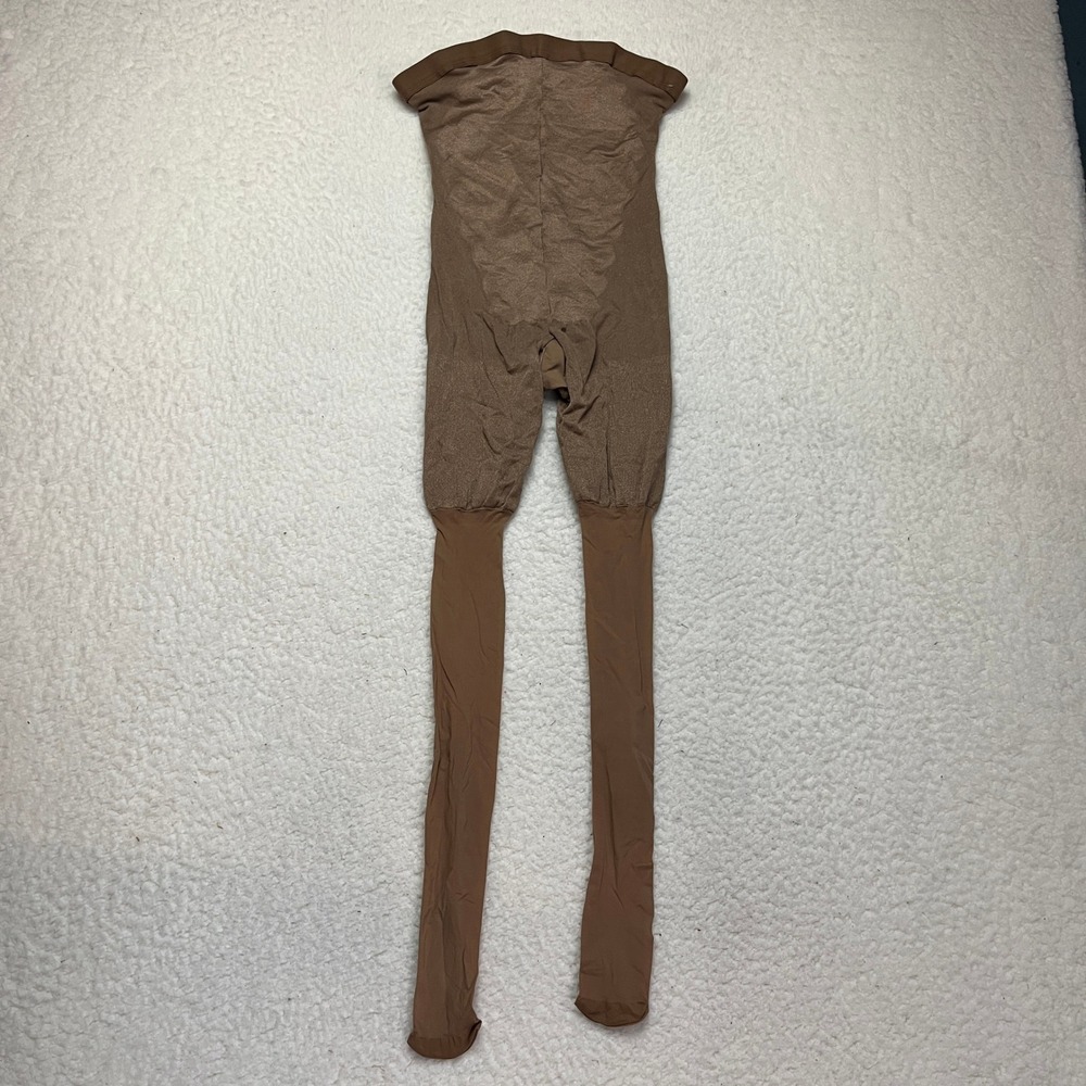 Spanx Tights Womens E Brown Higher Power Pantyhose 20217R High Waist Shapewear - Picture 2 of 6